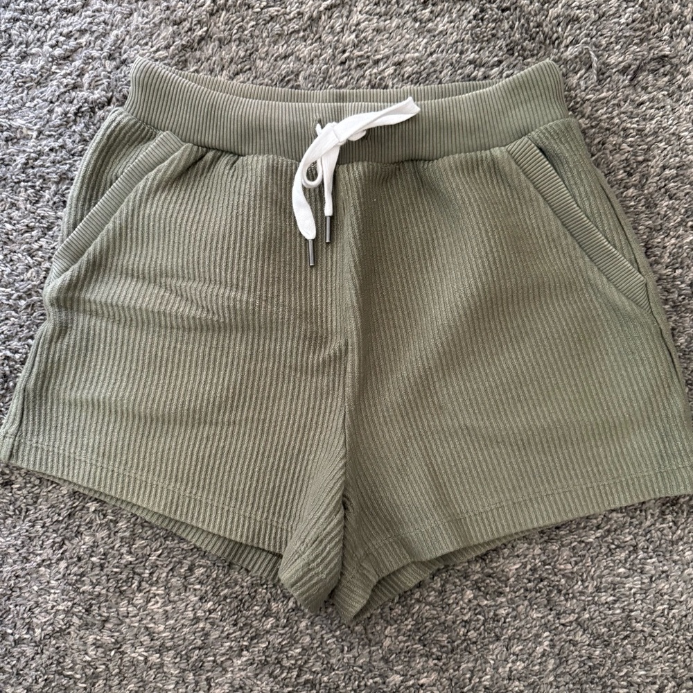 Aerie Olive Green Shorts